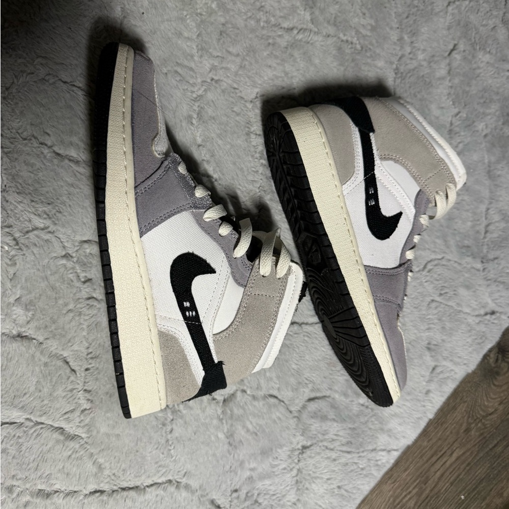 Nike Black and Cream Sneakers